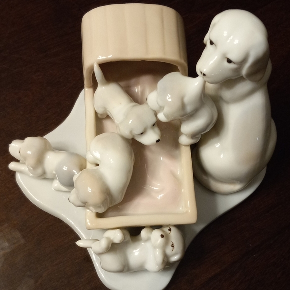 Vntg Simson Porcelain Home Buddies Figurines Frisky Frolic Made in Taiwan. - Picture 4 of 7